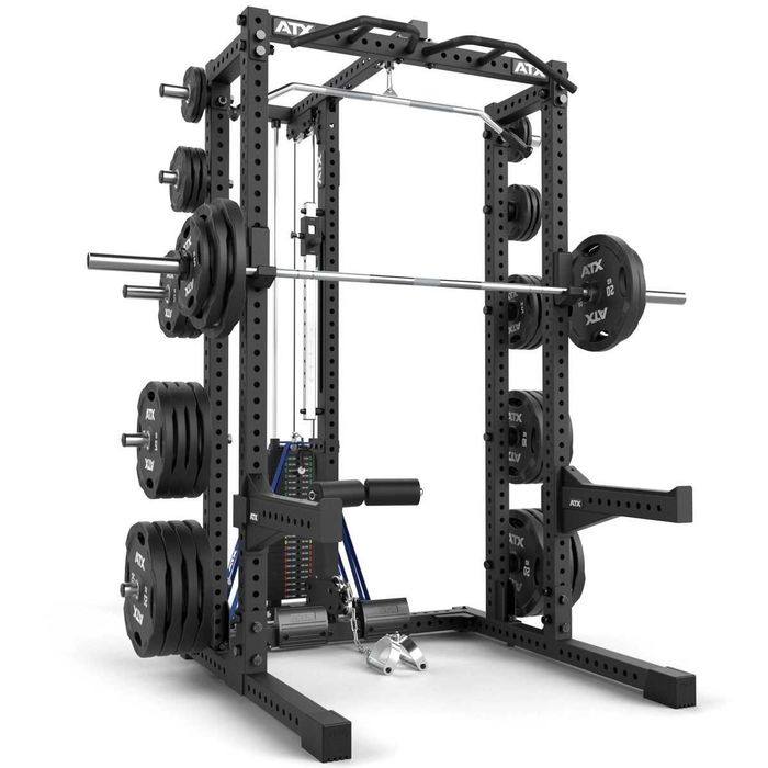 Стойка Half Rack / Скрипец 125 кг Тежести и Поставка за Дискове