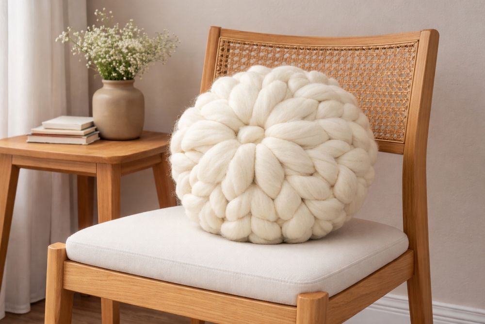 Декоративна Възглавница от Мерино вълна