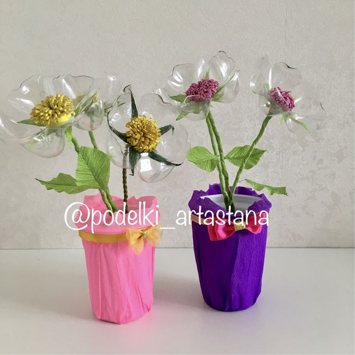 Поделки из пластика