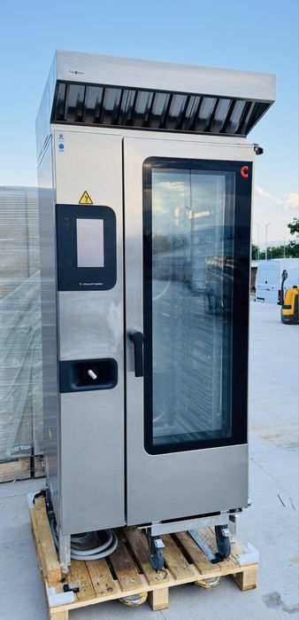 Готварски Конвектомат Convotherm 20 тави с количка/Ултравент.