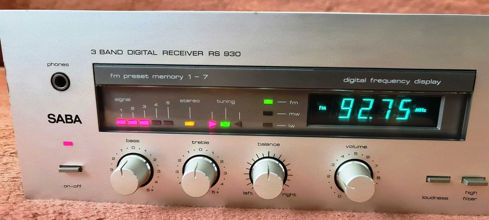 Saba RS-930 amplituner digital vintage