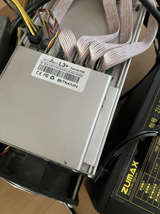 Майнер Асик litecoin Antminer L3+