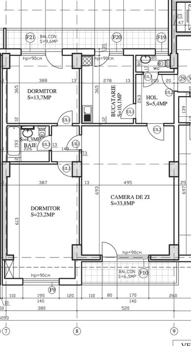 Apartament 3 camere Eroii Revolutiei Tineretului