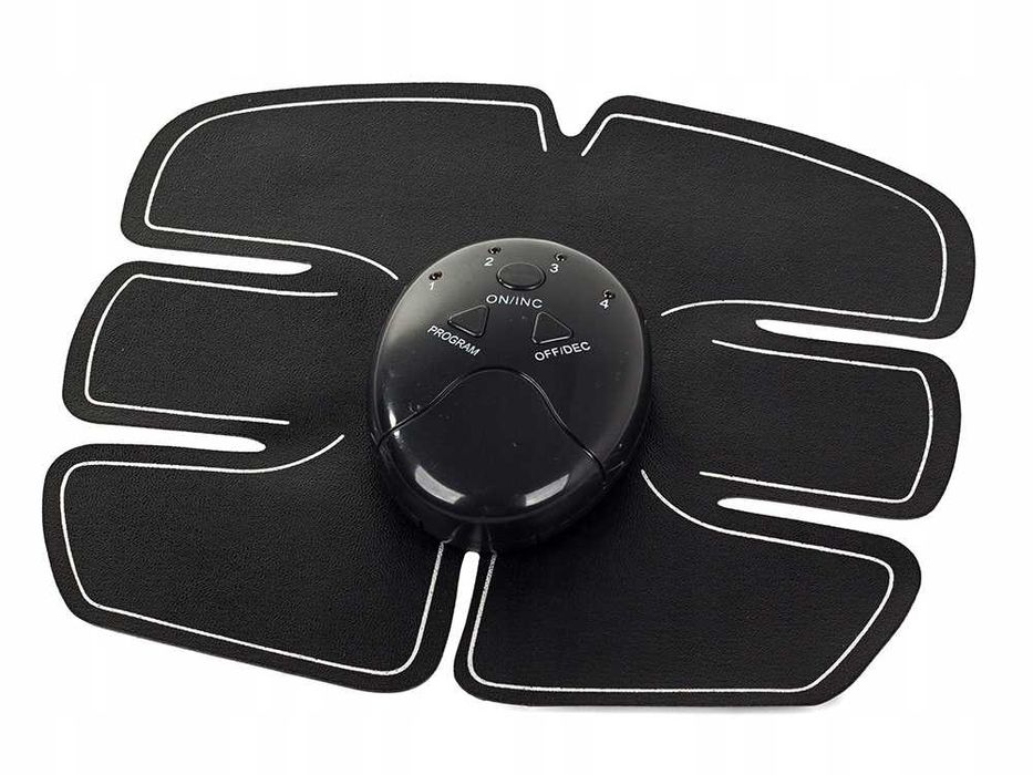 Aparat electrostimulator EMS 3-in-1 pentru abdomen brate si coapse