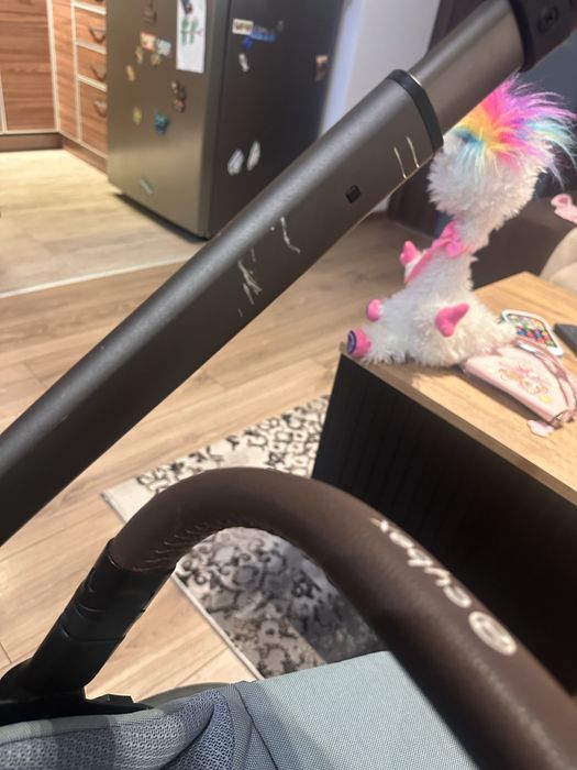 Cybex balios s lux + Cybex cloud q + адаптери + cybex зимен чувал