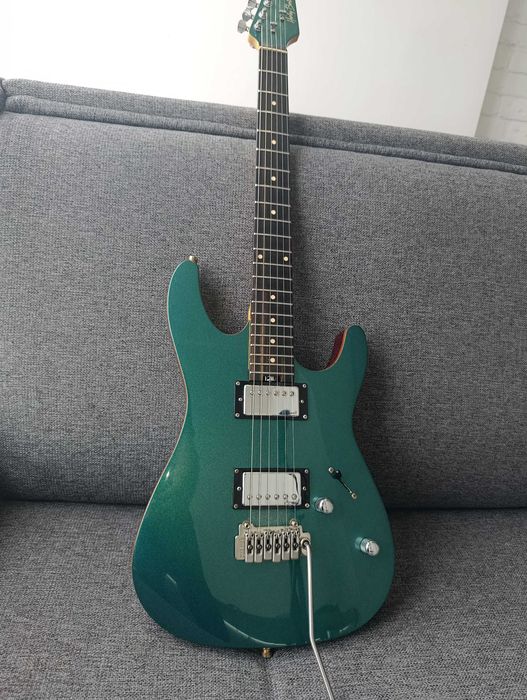 Harley Benton Fusion-III HH EB OCT + калъф – почти нова, отлично оборудвана