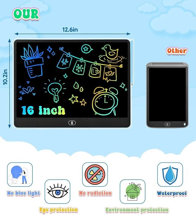 Jucărie tabletă LCD 16 inch