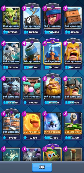 Акаунт клеш рояль