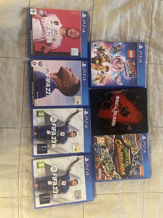 Игры на PS4 читайте описание