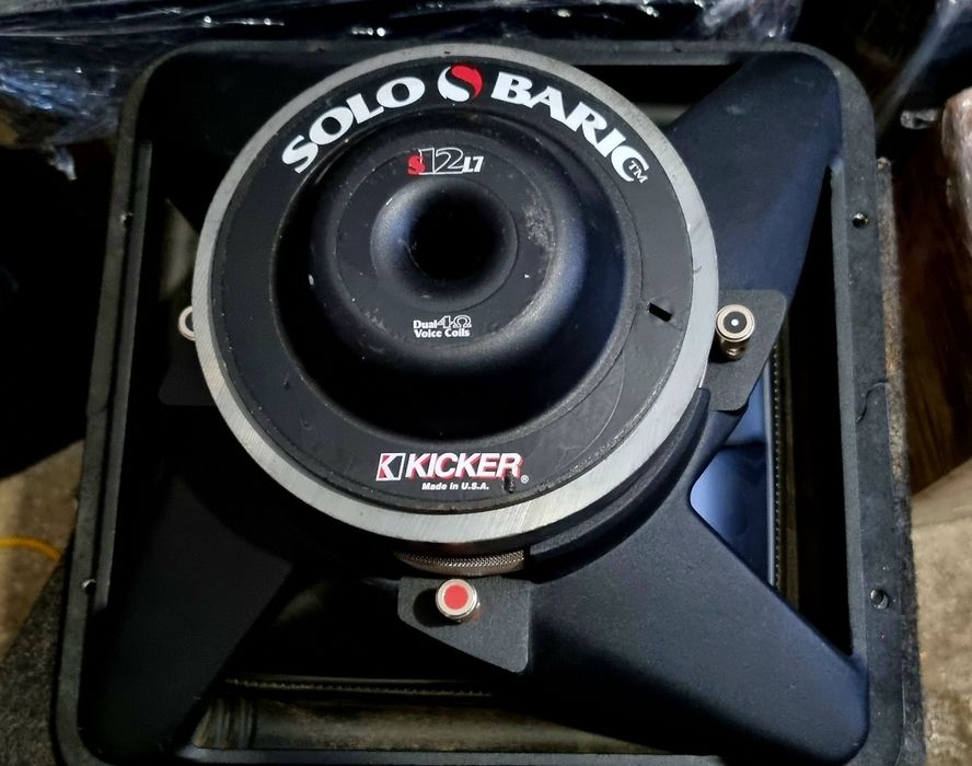 Difuzor subwoofer 12" Kicker SoloBaric s12L7, Seas 33cm,dubla bobina