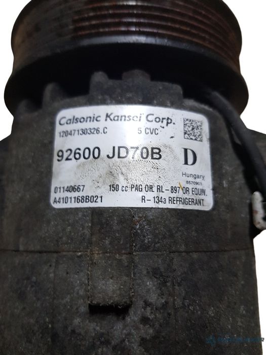 Compresor Clima 2.0 Dci 92600 Jd70B Qashqai J10