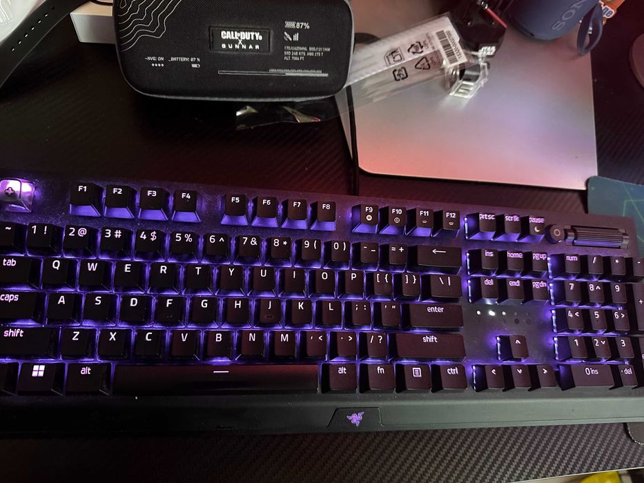 Геймърска клавиатура Razer BlackWidow V3, черен