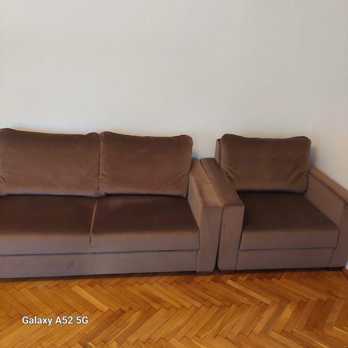 Promo!Canapea superba extensibila cu fotoliu  pentru Italia mode