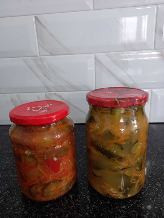 Салаты, аджика, лечо