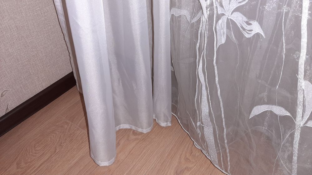 Тюль двойная 5,2x2,4 + карниз