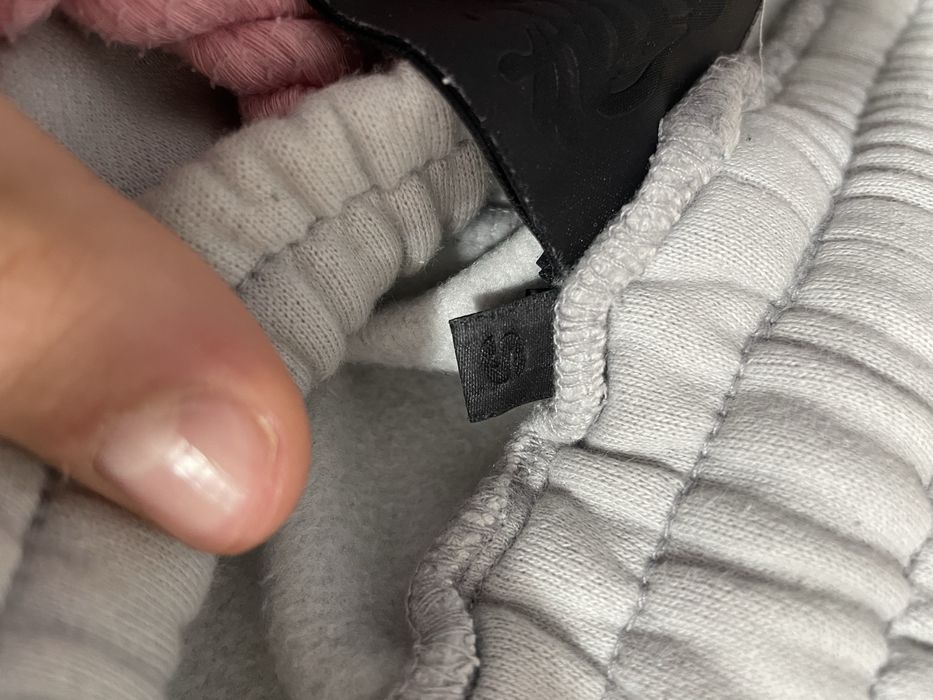 Pantaloni SynaWorld Flared/Straight Pink-Grey