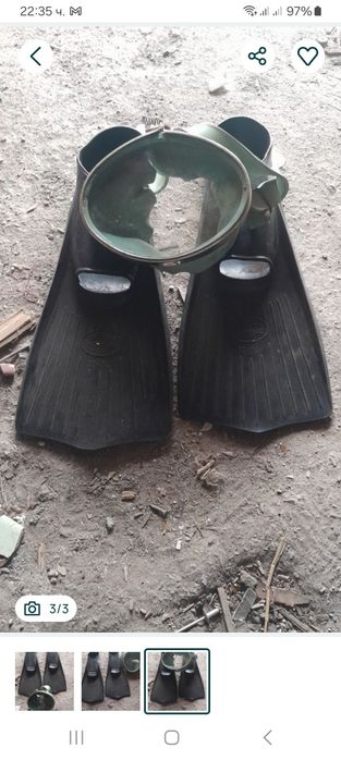 Детски  плавници  за деца  32 34 номер използвани малко