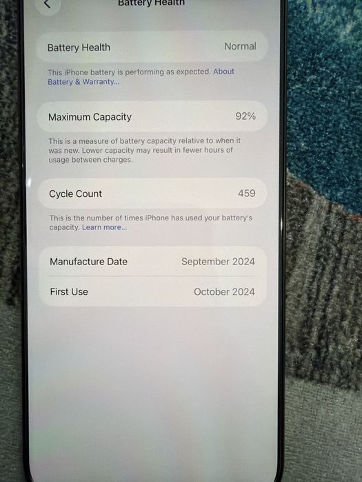 IPhone 16 pro max 256gb