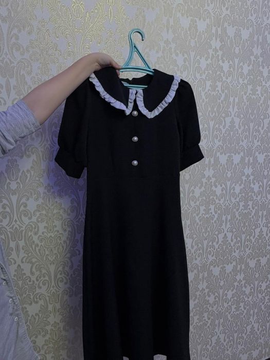 черный сарафан миди длины