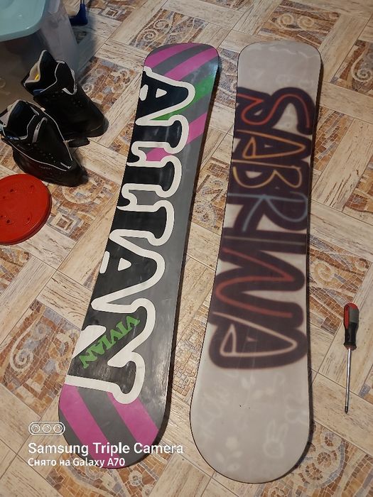 Сноуборд женский.