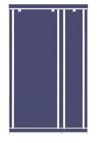 Sifonier textil dublu,umerase + 5 rafturi