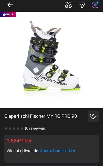 Fischer MY RC PRO 90, mărime 39 (25,5)