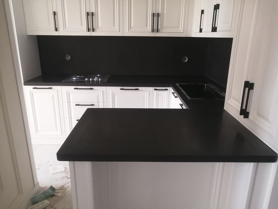 Куйма тош!! Литьевой камень из жидкого гранита. Кухня учун столешница