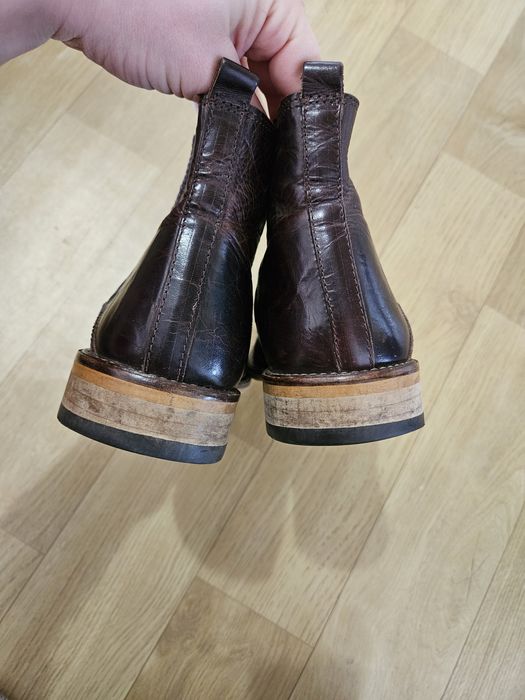 Мъжки кожени боти номер 41 Manfield