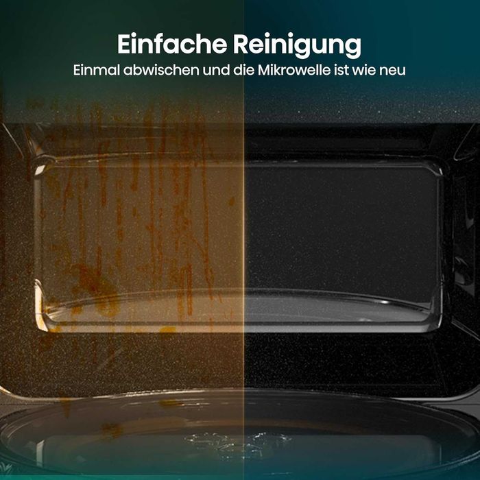 Микровълнова печка Hisense H20MOBP1HI, 20 л, 700 W, Керамично покритие