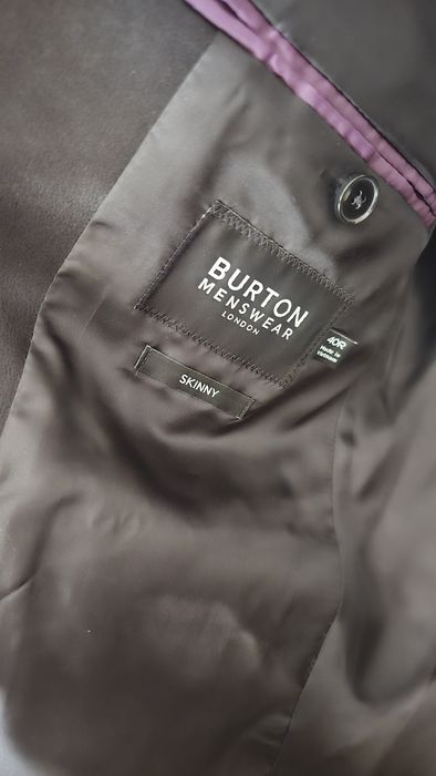 Sacou Burton Menswear Negru