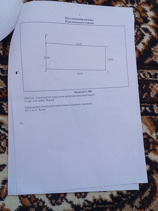 Жер сатылады келісім бойынша