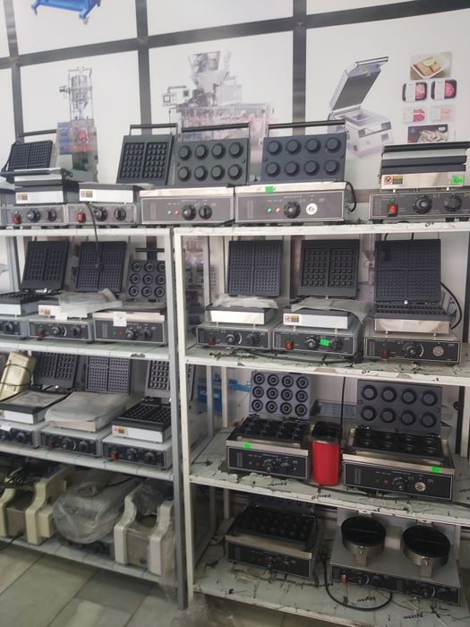 Vafle tosterlar mavjud