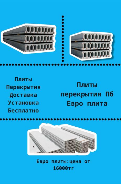 Плиты перекрытия