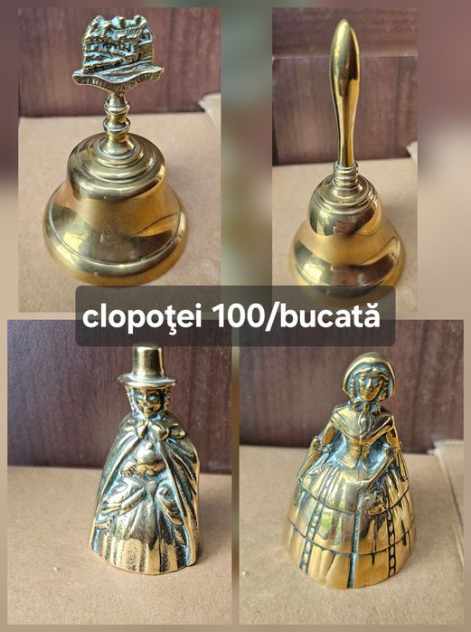 Obiecte alamă (bronz) si cupru
