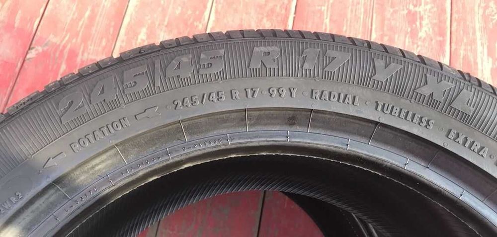 245/45/17 Летни гуми PLATIN 245/45 R17 XL  борд! Made in Germany DOT24
