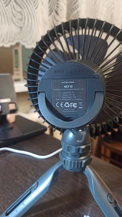 Вентилятор настольный Nitecore NEF10