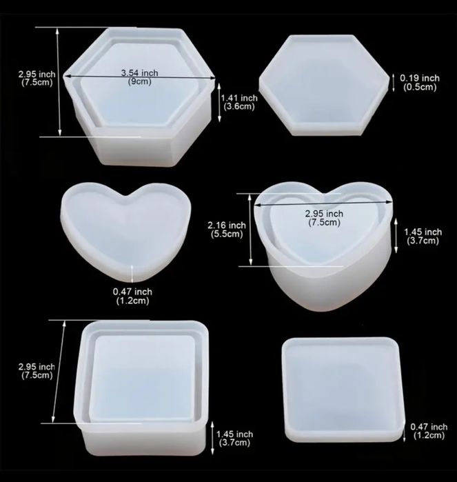 Matrite cutiute si tavita bijuterii