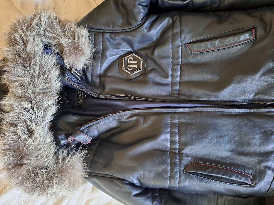 Кожено яке Филип Плейн