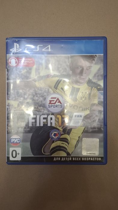Диск FIFA 17 на пс 4