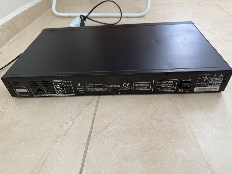 Onkyo BD-SP353 Blu-Ray disk player