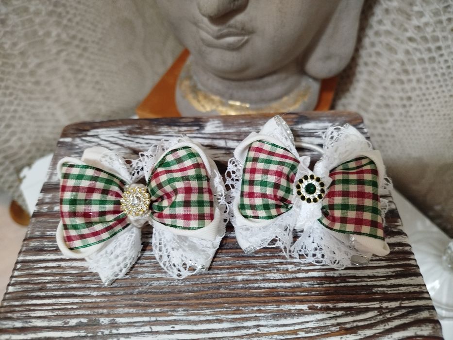 Clama/elastic de par handmade
