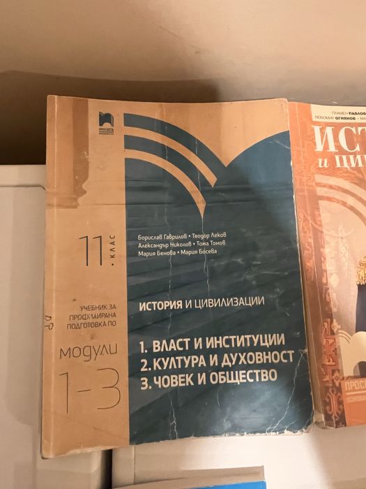 Учебни пособия за 10,11,12 клас и подготовка за ДЗИ по ИСТОРИЯ.