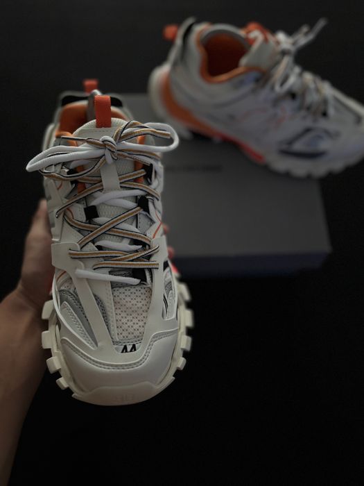 BALENCIAGA TRACK “White and Orange”