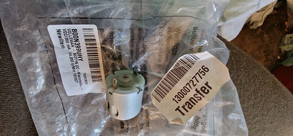 Velleman Mot1n dc Biliard motor