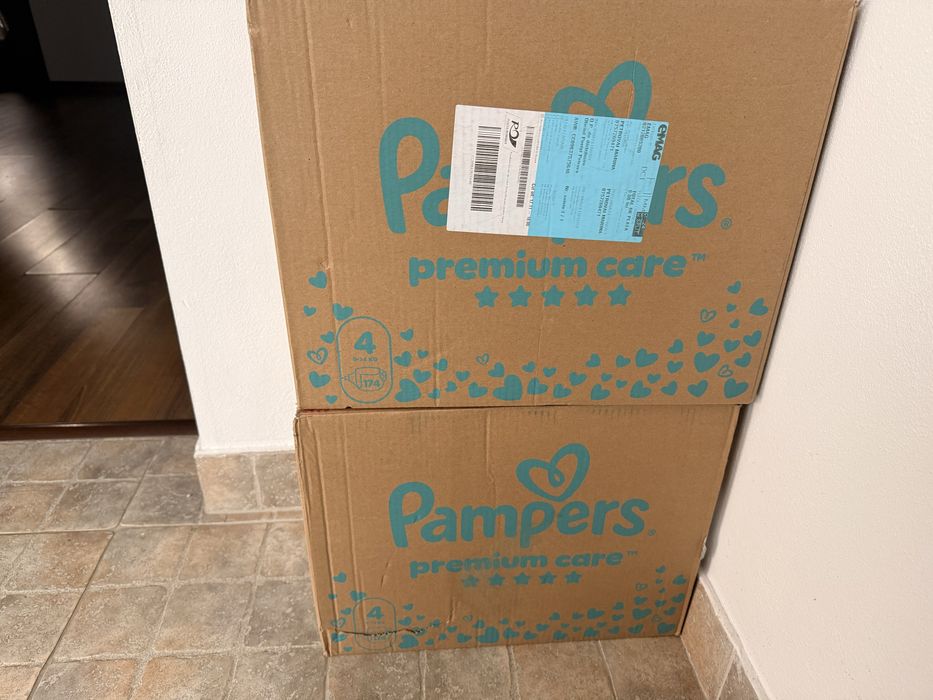 Pampers premium care  nr. 4  174 buc