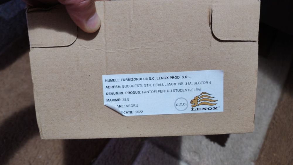 Pantofi piele romaneasca