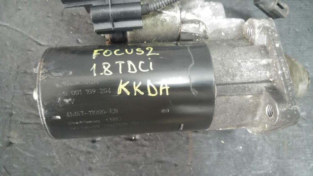 Electromotor 1.8 tdci kkda ford focus 2 0001109204 4m5f-11000-kb