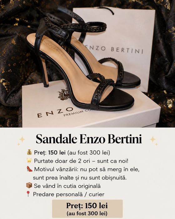 Sandale Enzo Bertini