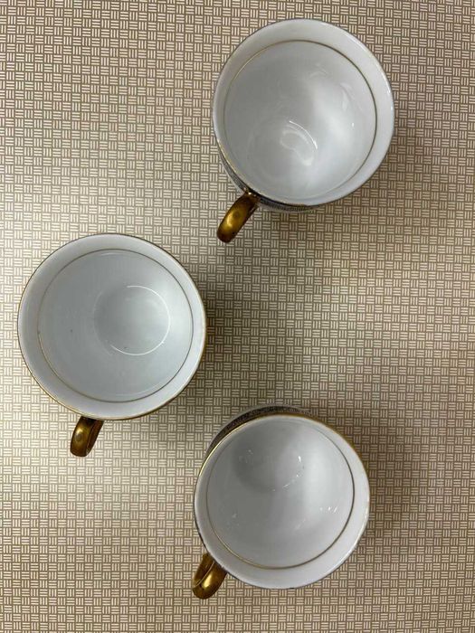 Чашечки для кофе | Три кофейные чашечки производство Чехословакия