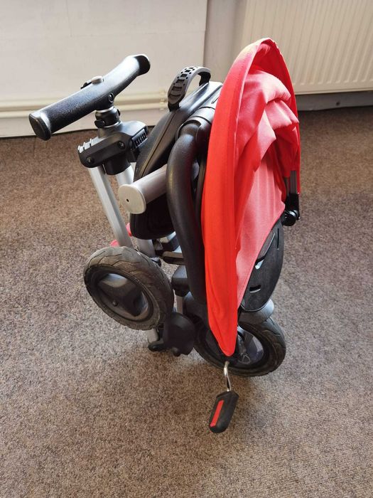 Tricicleta ultrapliabila Qplay Nova Rubber rosu